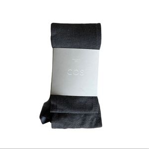 COS Wool Tights Grey Medium